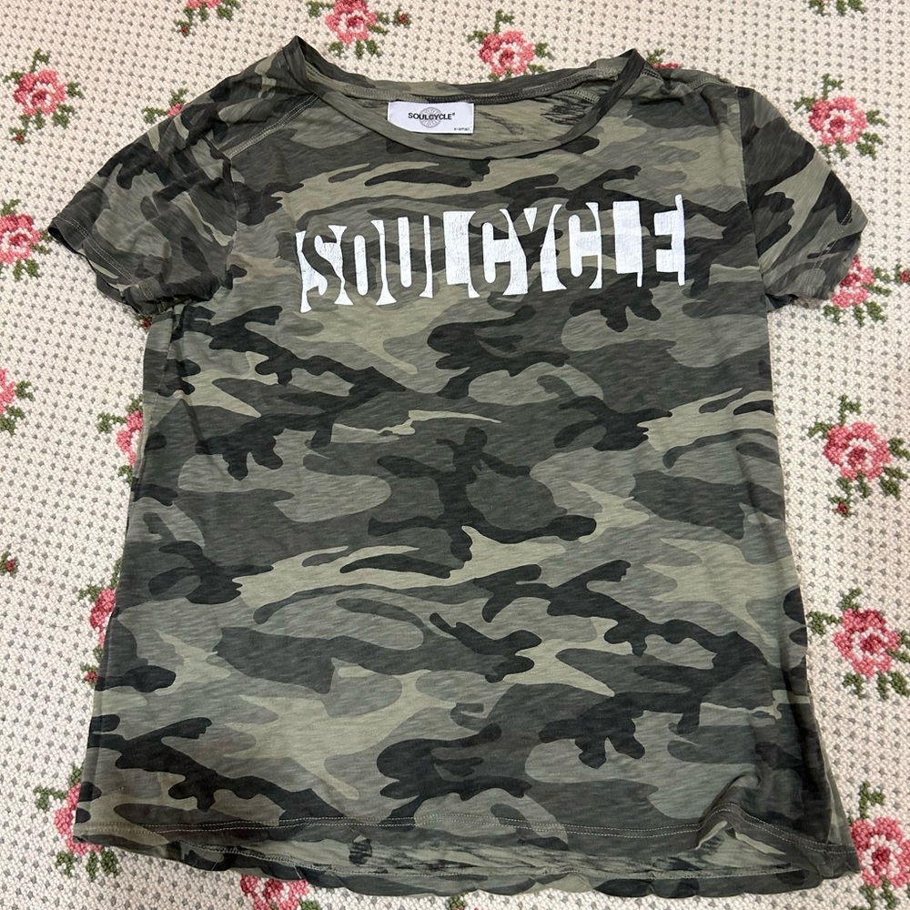 Soul Cycle Camo Tshirt